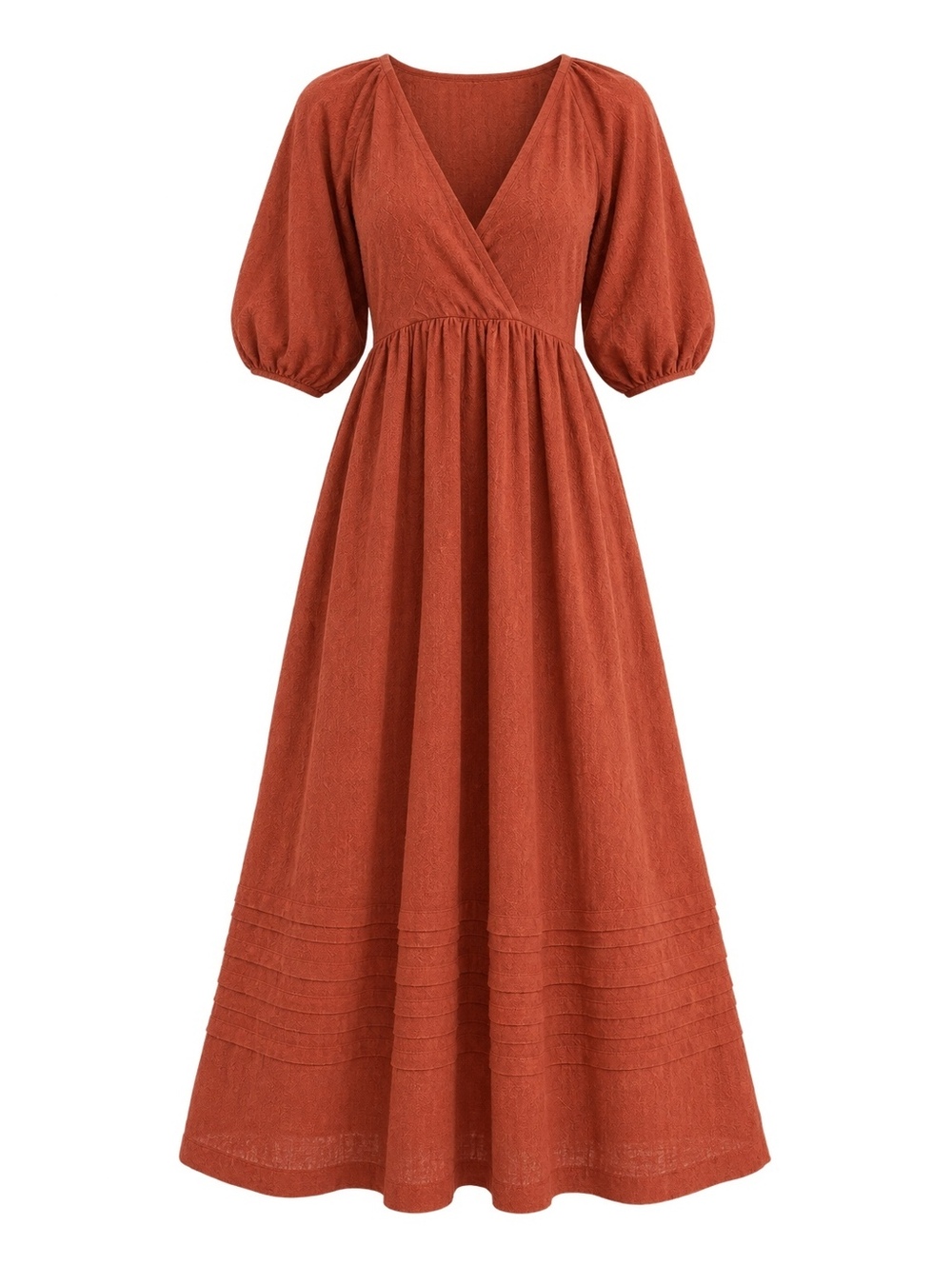 Madewell Marianna Puff Sleeve Midi Dress Fall Outfit M